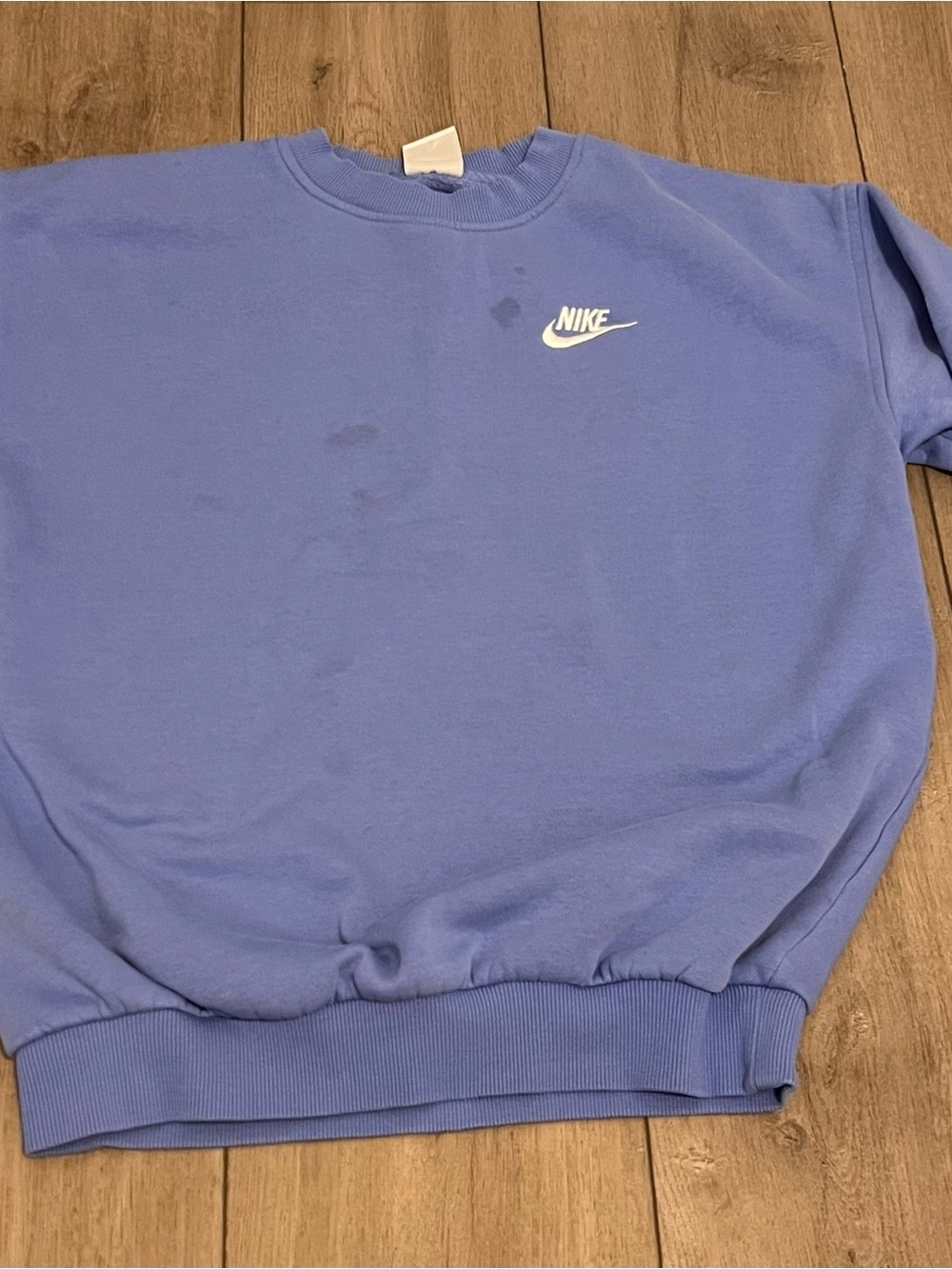 Nike Youth Kids Crewneck Sweatshirt in Periwinkle Medium